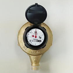 Figure 1. Sub-meter top view with cover open.
